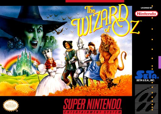 The Wizard of Oz box art