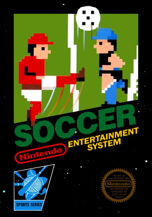 Soccer box art