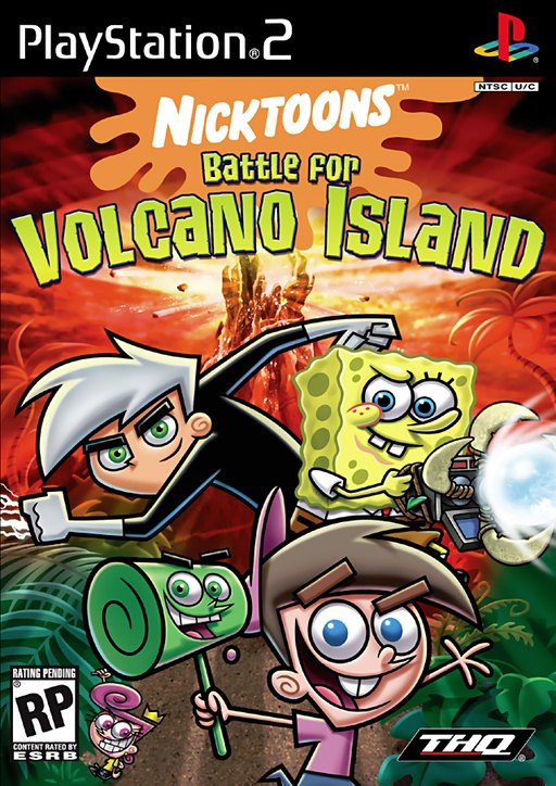 Nicktoons: Battle for Volcano Island box art