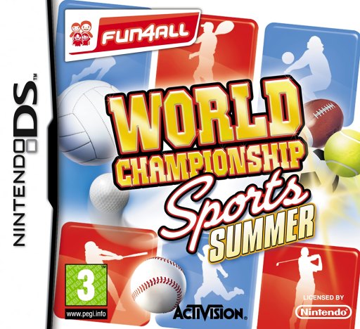World Championship Sports: Summer box art