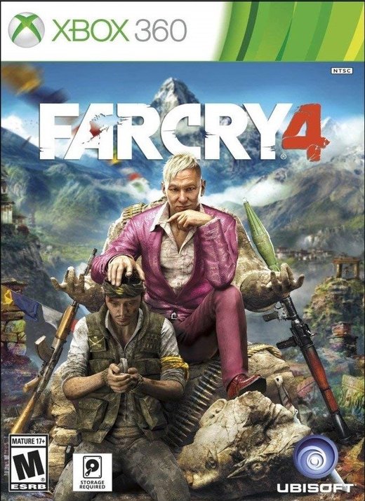 Far Cry 4 box art