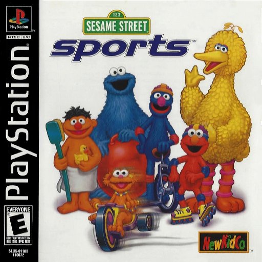 Sesame Street Sports box art