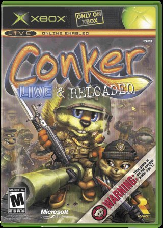 Conker: Live and Reloaded box art