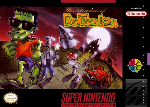 The Adventures of Dr. Franken box art