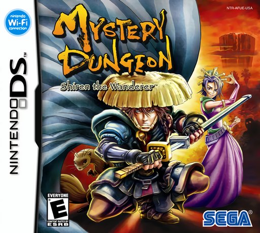 Mystery Dungeon: Shiren the Wanderer box art