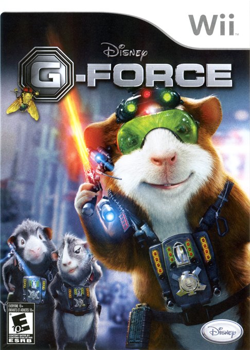 Disney G-Force box art
