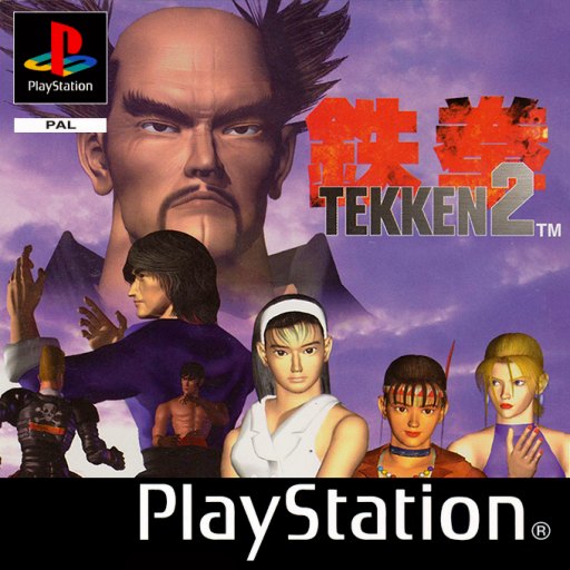 Tekken 2 + Fade to Black + F1 + V-CD box art