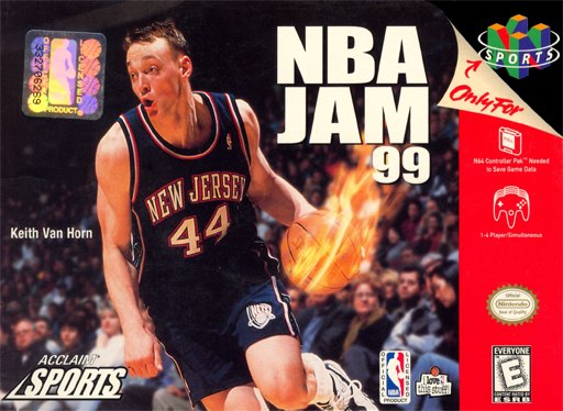 NBA Jam 99 box art