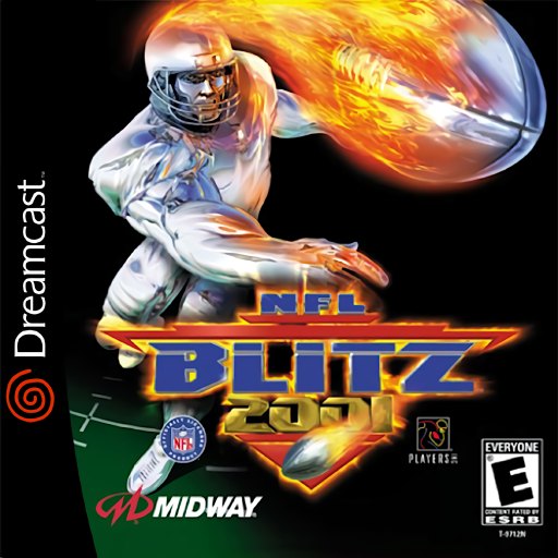 NFL Blitz 2001 box art