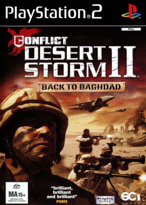 Conflict: Desert Storm II box art