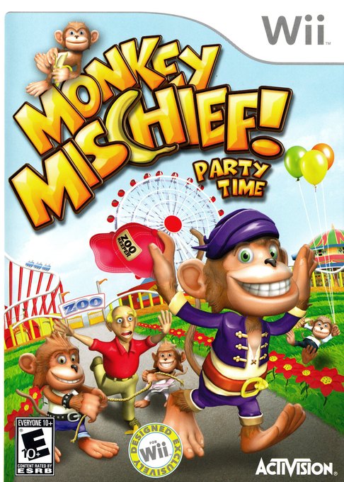 Monkey Mischief! box art