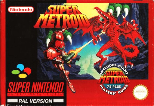 Super Metroid box art