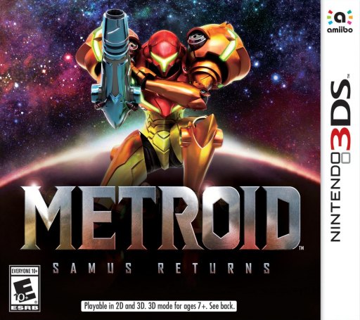 Metroid: Samus Returns box art