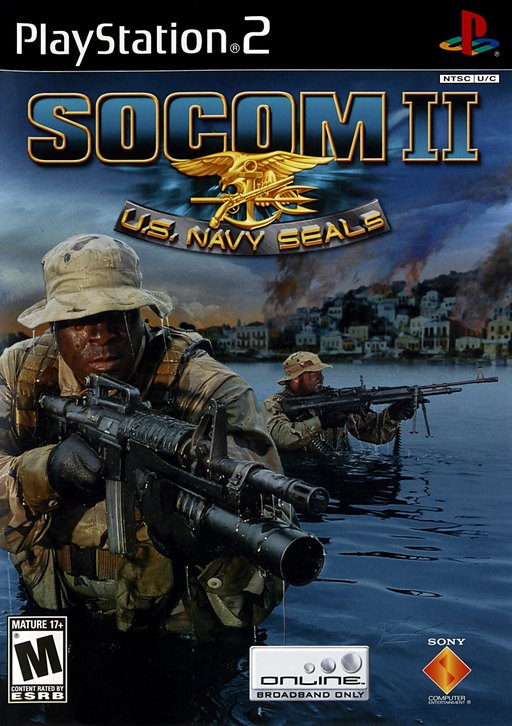 SOCOM II: U.S. Navy SEALs box art