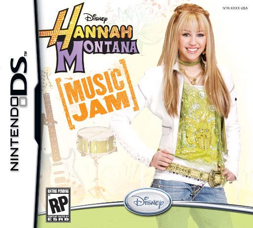 Hannah Montana: Music Jam box art