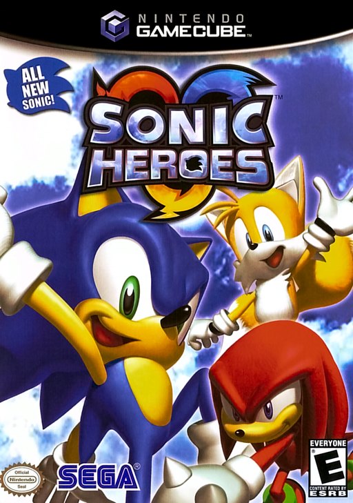Sonic Heroes box art