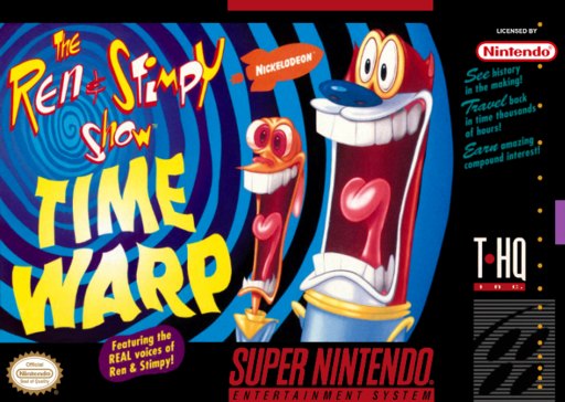 The Ren _ Stimpy Show: Time Warp box art