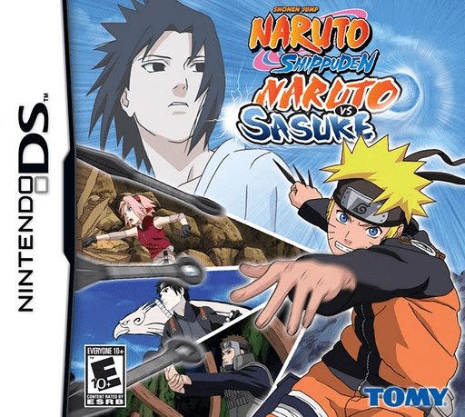 Naruto Shippuden: Naruto vs Sasuke box art