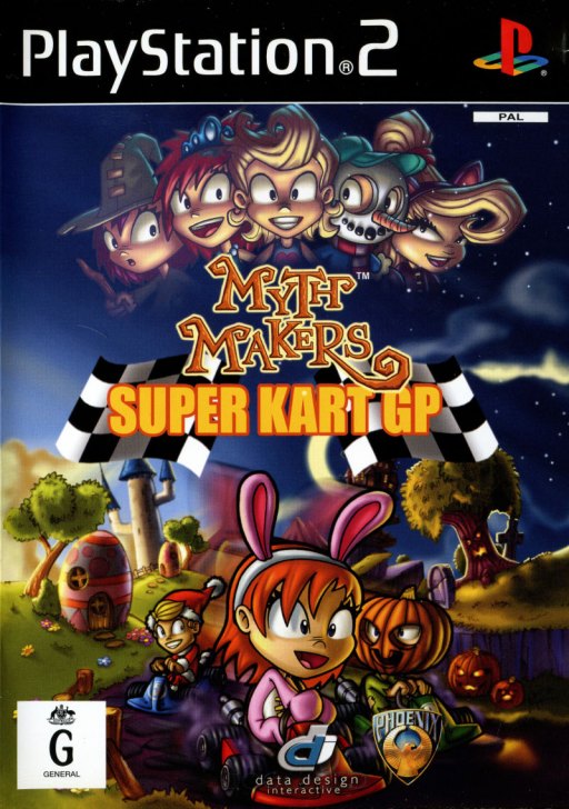 Myth Makers: Super Kart GP box art