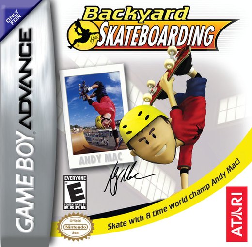 Backyard Skateboarding box art