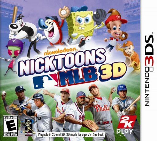 Nicktoons MLB 3D box art