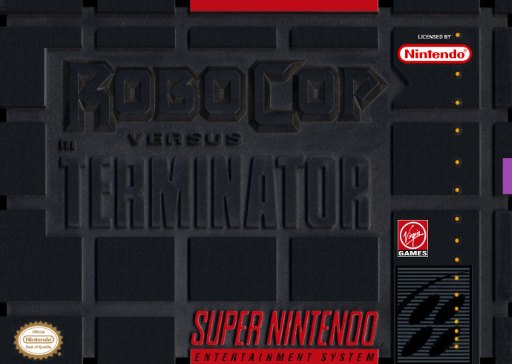 RoboCop versus The Terminator box art