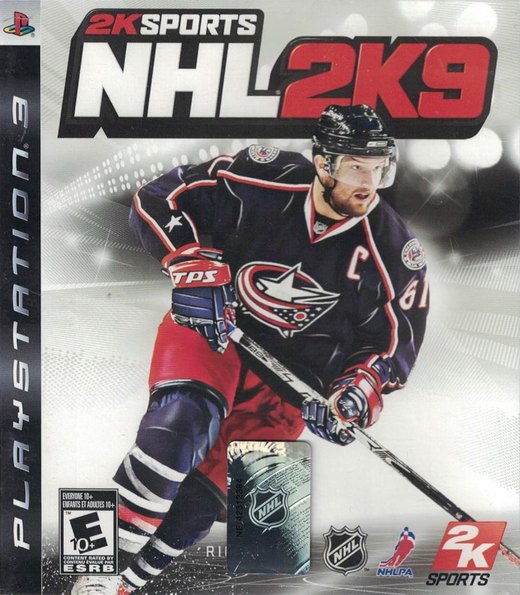 NHL 2K9 box art