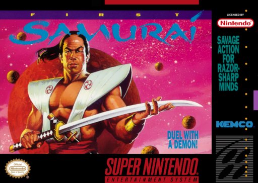 First Samurai box art