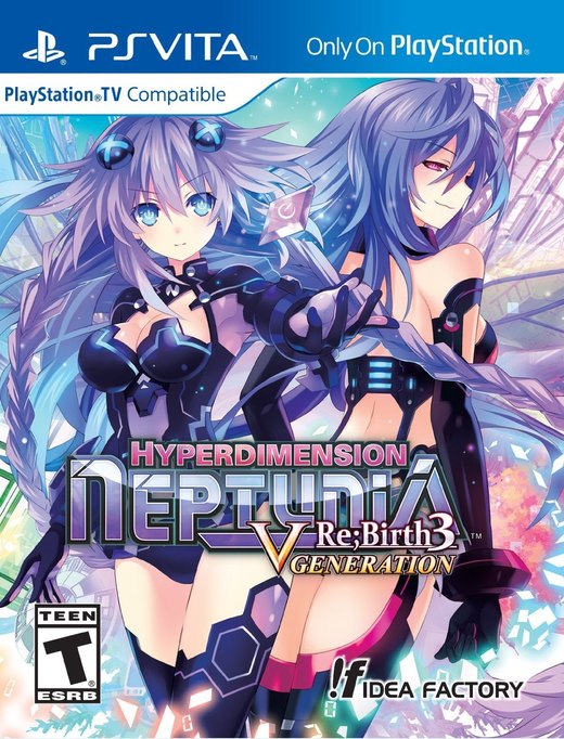 Hyperdimension Neptunia Re;Birth3: V Generation box art
