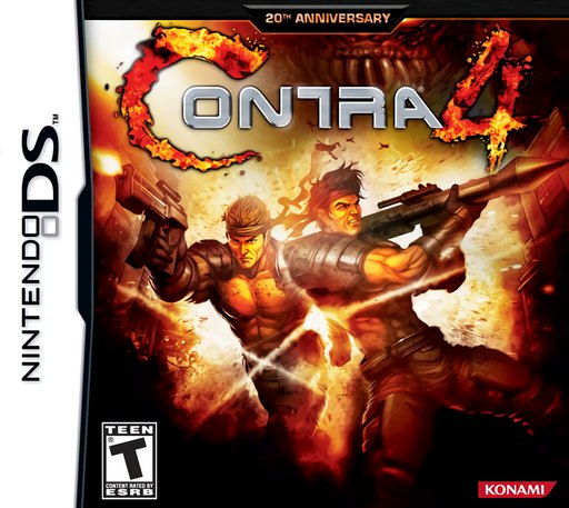 Contra 4 box art