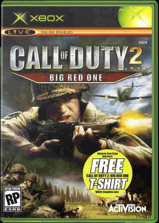 Call of Duty 2: Big Red One box art