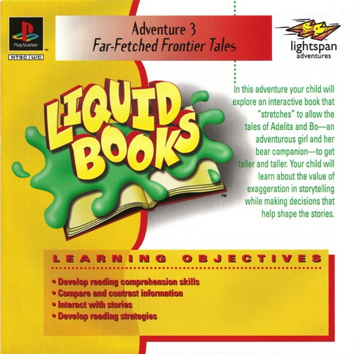 Liquid Books Adventure 3: Far-Fetched Frontier Tales box art