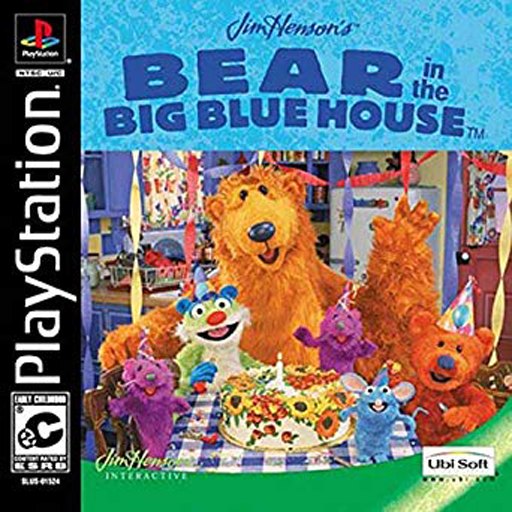 Jim Henson's Bear in the Big Blue House box art