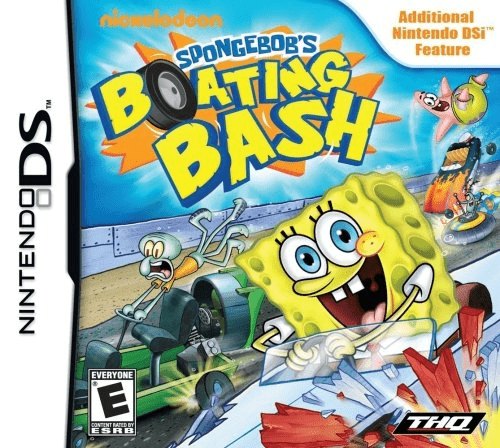 SpongeBob's Boating Bash box art