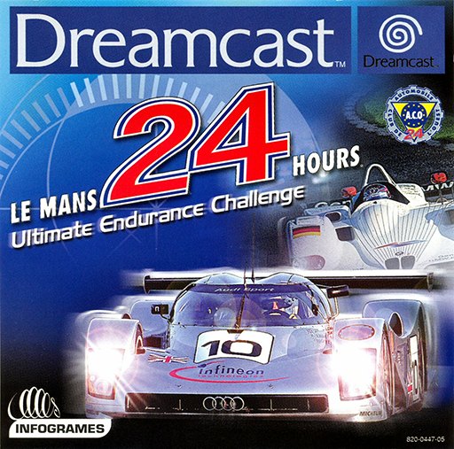 Le Mans 24 Hours box art
