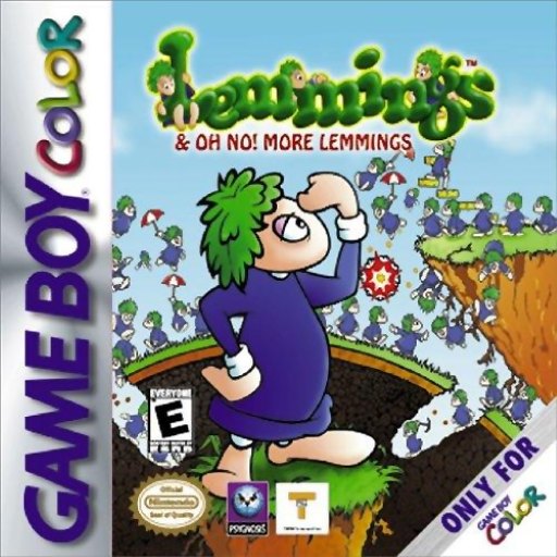 Lemmings _ Oh No! More Lemmings box art