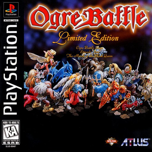 Ogre Battle: Limited Edition box art