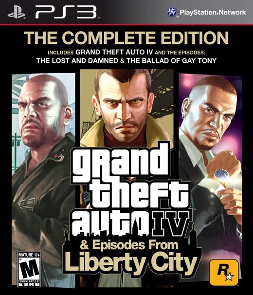 Grand Theft Auto IV: The Complete Edition box art