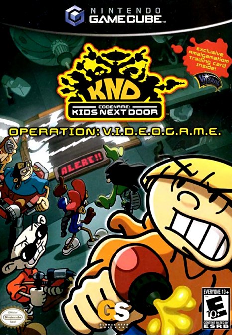 Codename: Kids Next Door: Operation: V.I.D.E.O.G.A.M.E. box art