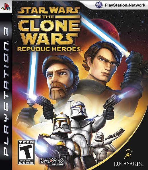 Star Wars: The Clone Wars: Republic Heroes box art