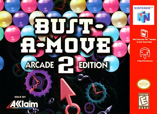 Bust-A-Move 2: Arcade Edition box art