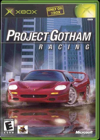 Project Gotham Racing box art
