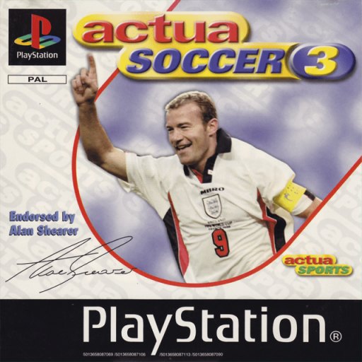 Actua Soccer 3 box art