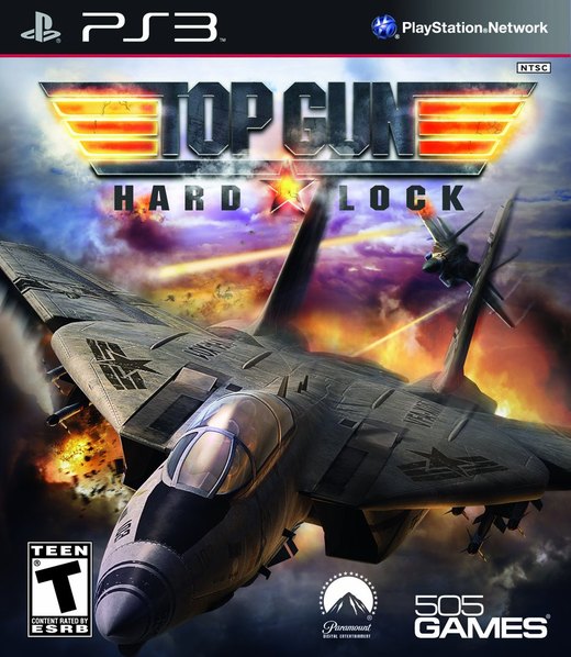Top Gun: Hard Lock box art