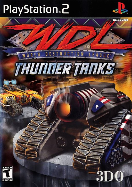 World Destruction League: Thunder Tanks box art