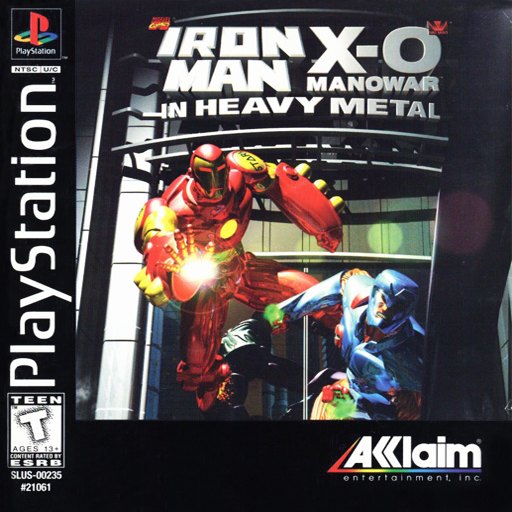 Iron Man _ X-O Manowar in Heavy Metal box art