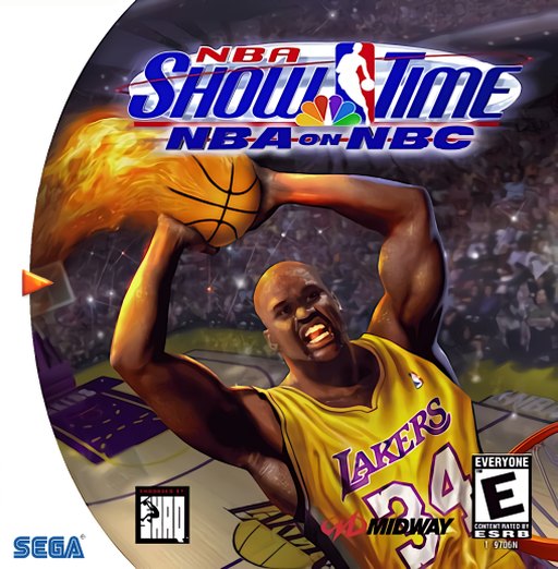 NBA Showtime: NBA on NBC box art