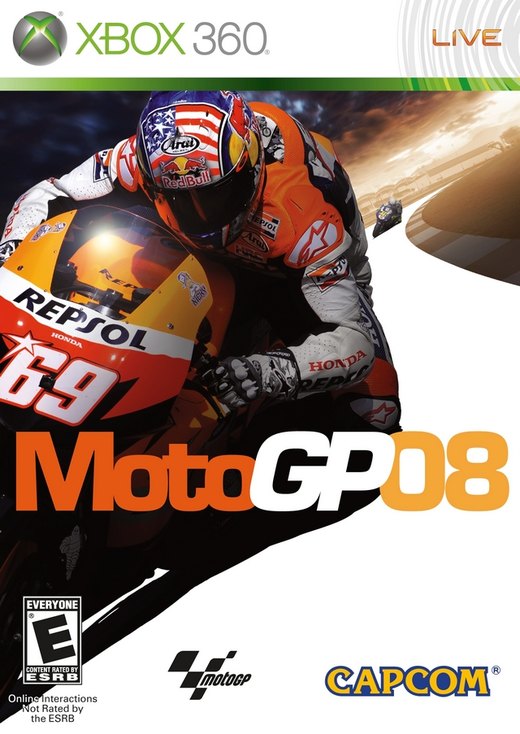 MotoGP 08 box art