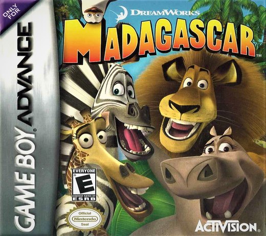 Madagascar box art
