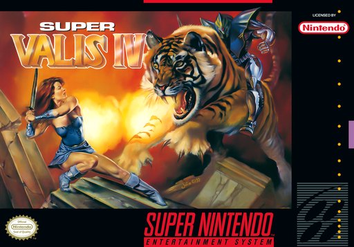 Super Valis IV box art